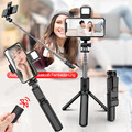Smartphone Selfie Stick Bluetooth Stativ Teleskop Stange Fernbedienung Handy DHL