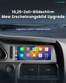 6+128G Für Audi Q7 Van MMI 2G 4L 2005-2009 10.25” Carplay Autoradio GPS Navi DE