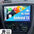 64G Apple Carplay Android 13 Autoradio GPS NAV KAM Für Skoda Octavia 2 2007-2013