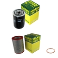 MANN-FILTER Inspektionspaket Filterset passend für Porsche 911