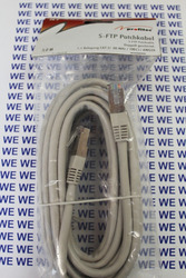 2Stück 5mtr. CAT5 Kabel SF/UTP Patchkabel DSL LAN Netzwerkkabel grau