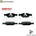 BREMSBELAGSATZ SCHEIBENBREMSE Q1339 FÜR LANCIA Y FIAT PUNTO/Convertible 1.2L Y