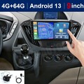 Android 13 CarPlay für Ford Transit Custom 2013-2018 Autoradio Apple GPS Navi