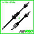 2 X ANTRIEBSWELLE FÜR MERCEDES A KLASSE W169 LINKS RECHTS CVT-AUTOMATIKGETRIEBE
