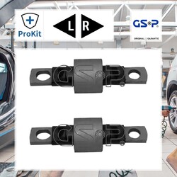 2x ORIGINAL® Gsp Lagerung, Lenker Hinten, Links, Rechts für Honda Civic VI
