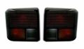Heckleuchten Rückleuchten Links + Rechts für VW T4 IV 1990-2003 Schwarz Smoke