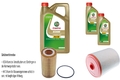 Inspektionspaket Castrol EDGE Titanium 5W-30 LL 7L für Audi A6 Allroad 3.0
