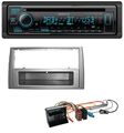 Kenwood Bluetooth DAB CD MP3 USB Autoradio für Peugeot 308 07-09 dunkelsilber