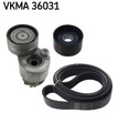 Keilrippenriemen Rippenriemen Satz für Renault SKF Vkma36031 ab 02->