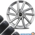 4x Alu Sommerräder für VW Golf Plus Reifen 205/55R16 Semperit