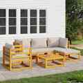 Homgoday 6-TLG. Gartenlounge Set Gartenmöbel Gartenlounge Gartensofa Set C2T0