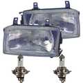 Scheinwerfer Set für VW TRANSPORTER IV Kasten 07.90-04.03 inkl. PHILIPS 56744238