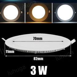 10 X LED SPOT EINBAUSTRAHLER PANEL DECKEN WANDLEUCHTE ULTRASLIM DECKENLEUCHTE
