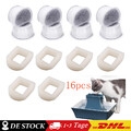 16stk Ersatzfilter Filter für Petsafe Drinkwell Trinkbrunnen Katzen Hunde