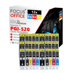 30x für Canon PIXMA IP3600 IP4600 IP4700 MP540 MP550 MP560 MP620 Tinte Patronen