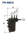 FILTRON PS 980/2 Kraftstofffilter passend für NISSAN RENAULT SUZUKI