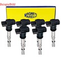 6x MAGNETI MARELLI Zündspulen für Mercedes-Benz SLK R171 280 350 E-Klasse W211