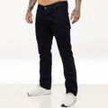 Enzo Herren Jeans Straight Leg Stretch Denim Regular Fit Hose Pants alle Größen