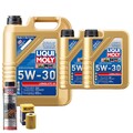 Motoröl 5W30 LIQUI MOLY Longlife Iii 7L+HENGST Ölfilter +Ölschlammspülung