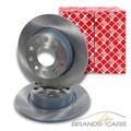 FEBI 2x BREMSSCHEIBE Ø253 HINTEN FÜR AUDI A3 SEAT LEON SKODA OCTAVIA 3 VW GOLF 6
