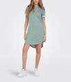 JDY Jerseykleid JDYIVY S/S DRESS JRS NOOS Grün Kurzarm Damen - Gr. M