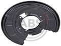 Spritzblech  Bremsscheibe hinten links A.B.S. 11092 für BMW