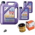 MAHLE Ölfilter 7 L LIQUI MOLY 5W-40 High Tech für VW Golf V 1.4 TSI Tiguan