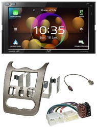 JVC DAB MP3 2DIN Bluetooth USB Autoradio für Dacia Logan Sandero Duster ab 11 du