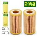 2X MANN FILTER HU718/1K ÖLFILTER FÜR MERCEDES-BENZ W203 W211 W639 C209 S211 JEEP