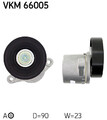 SKF (VKM 66005) Spannrolle, Keilrippenriemen für SUZUKI