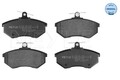 MEYLE 025 206 6919 Bremsbelagsatz, Scheibenbremse für AUDI SEAT VW
