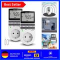 Digitale Zeitschaltuhr Steckdose, Maxcio Programmierbare Timer Steckdose mit ...
