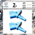 2x ORIGINAL® Denckermann Sensor, Raddrehzahl Vorne für Ford Focus II Turnier