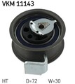 SKF Spannrolle, Zahnriemen VKM 11143 für AUDI FORD SEAT VW