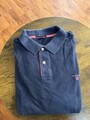 HOCHWERTIGES ORIGINAL GANT POLO KURZARM SHIRT XL DUNKELBLAU