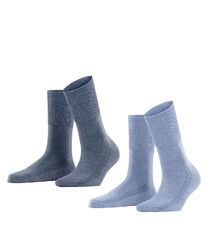 Esprit Easy Rib 2-Pack Socken Baumwolle