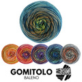 Lana Grossa GOMITOLO BALENO 100 g feines Baumwollmischgarn mit Druckeffekt 370 m