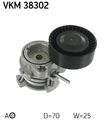 SKF VKM 38302 Riemenspanner, Keilrippenriemen hinten rechts für BMW