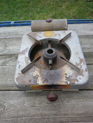 BAT Spiritus- und Methanol Gaskocher DDR einflammig Campingkocher pr63
