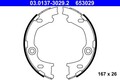 ATE Bremsbackensatz, Feststellbremse 03.0137-3029.2 für KIA HYUNDAI