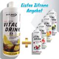 Best Body Low Carb Vital Drink 2 x 1L Mineraldrink Eistee Zitrone Angebot