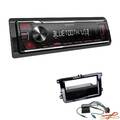 Kenwood 1-DIN Autoradio Bluetooth USB AUX für Volkswagen VW Golf VI piano black