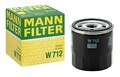 Ölfilter MANN-FILTER W 712 Anschraubfilter für OPEL Kadett E CC (T85) KADETT C
