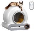 XL Katzenklo Selbstreinigende Katzentoilette mit Smart WIFI APP-Steuerung 65L+9L