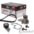 GATES PowerGrip ZAHNRIEMEN-SATZ MIT WASSERPUMPE passend für FORD COURIER FIESTA