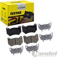 TEXTAR BREMSBELÄGE SATZ VORDERACHSE passend für AUDI Q5