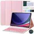 Für Samsung Galaxy Tab S10 S9 FE S8 S7 A9+ A8 Beleuchtet Tastatur mit Hülle Maus