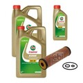 FEBI Ölfilter 11L Castrol EDGE Titanium FST 5W-30 LL für Mercedes-Benz C-Klasse