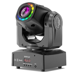4x 150W LED Beam Moving Head Spot RGBW 8 Gobo Bühnenlicht DMX Party Lichteffekt