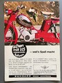 ZÜNDAPP Mofa schon mit 15 München Original 1968 Vintage Advert Werbung Reklame